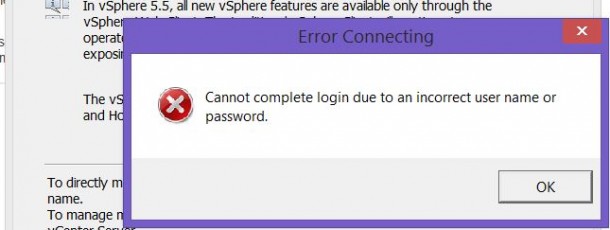 vmware vsphare şifre sıfırlama